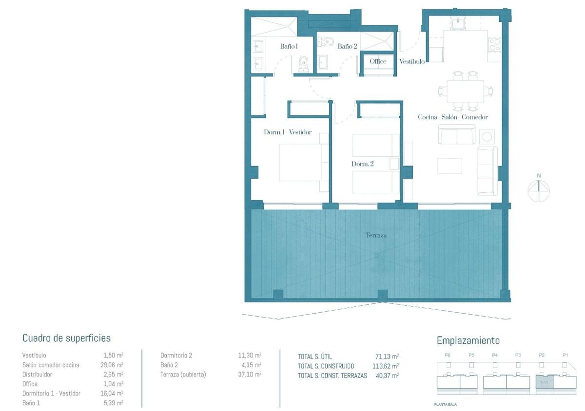 New build, 2 bedroom, 2 bathroom apartment in Mijas