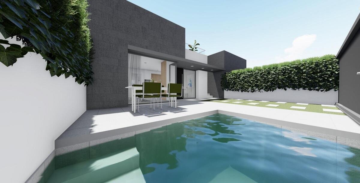 New build, 2 bedroom, 2 bathroom villa in San Juan De Los Terreros