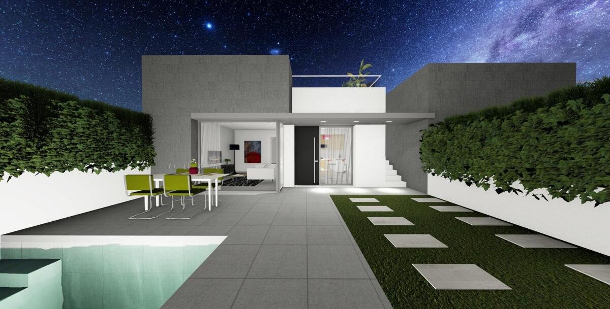 New build, 2 bedroom, 2 bathroom villa in San Juan De Los Terreros