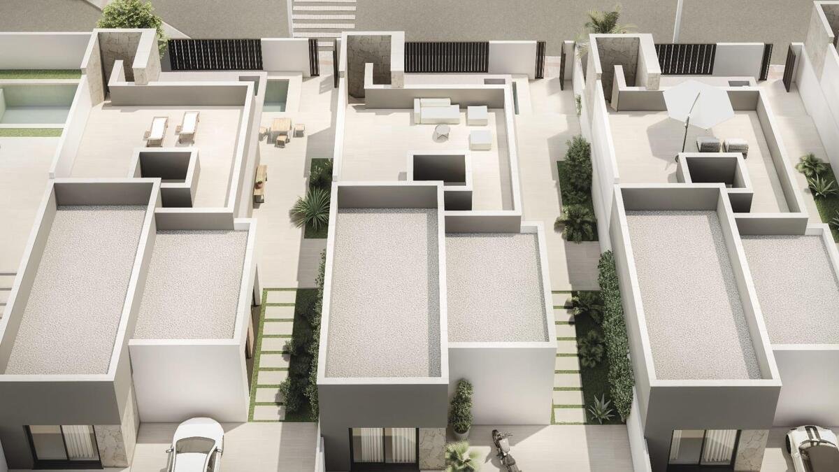 New build, 3 bedroom, 2 bathroom villa in San Juan de los Terreros