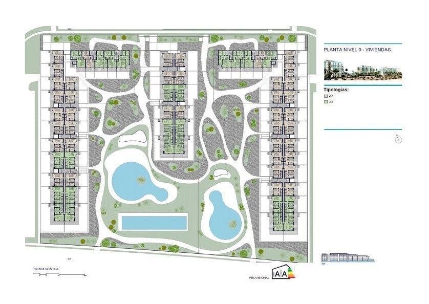 New build, 3 bedroom, 2 bathroom apartment in Almerimar