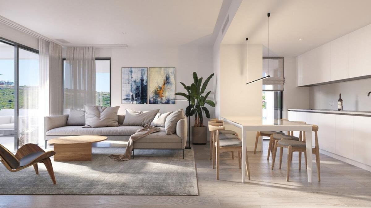 New build, 2 bedroom, 2 bathroom apartment in Casares