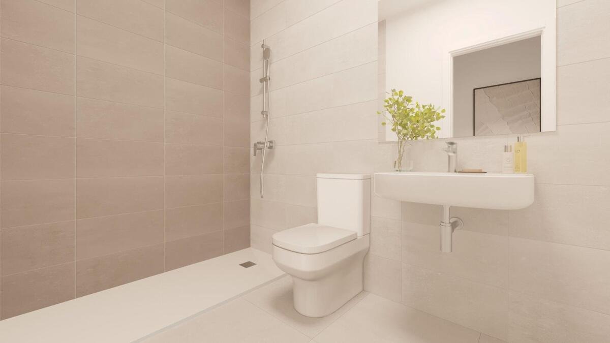 New build, 3 bedroom, 2 bathroom apartment in Estepona