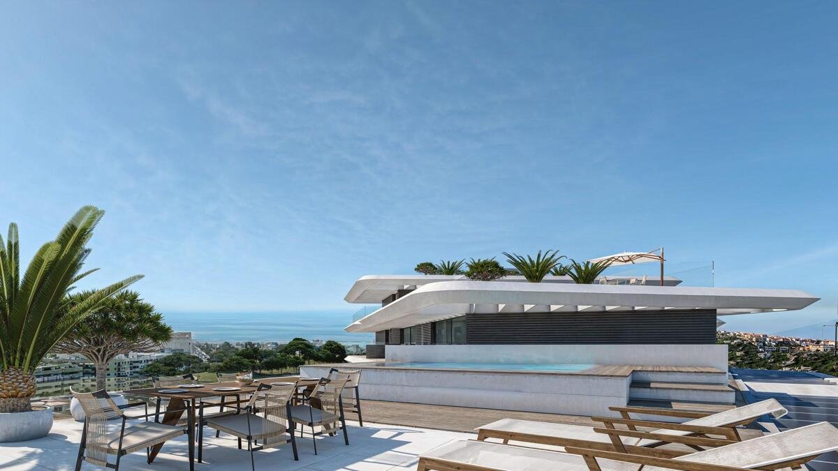 New build, 2 bedroom, 2 bathroom Apartment in Estepona