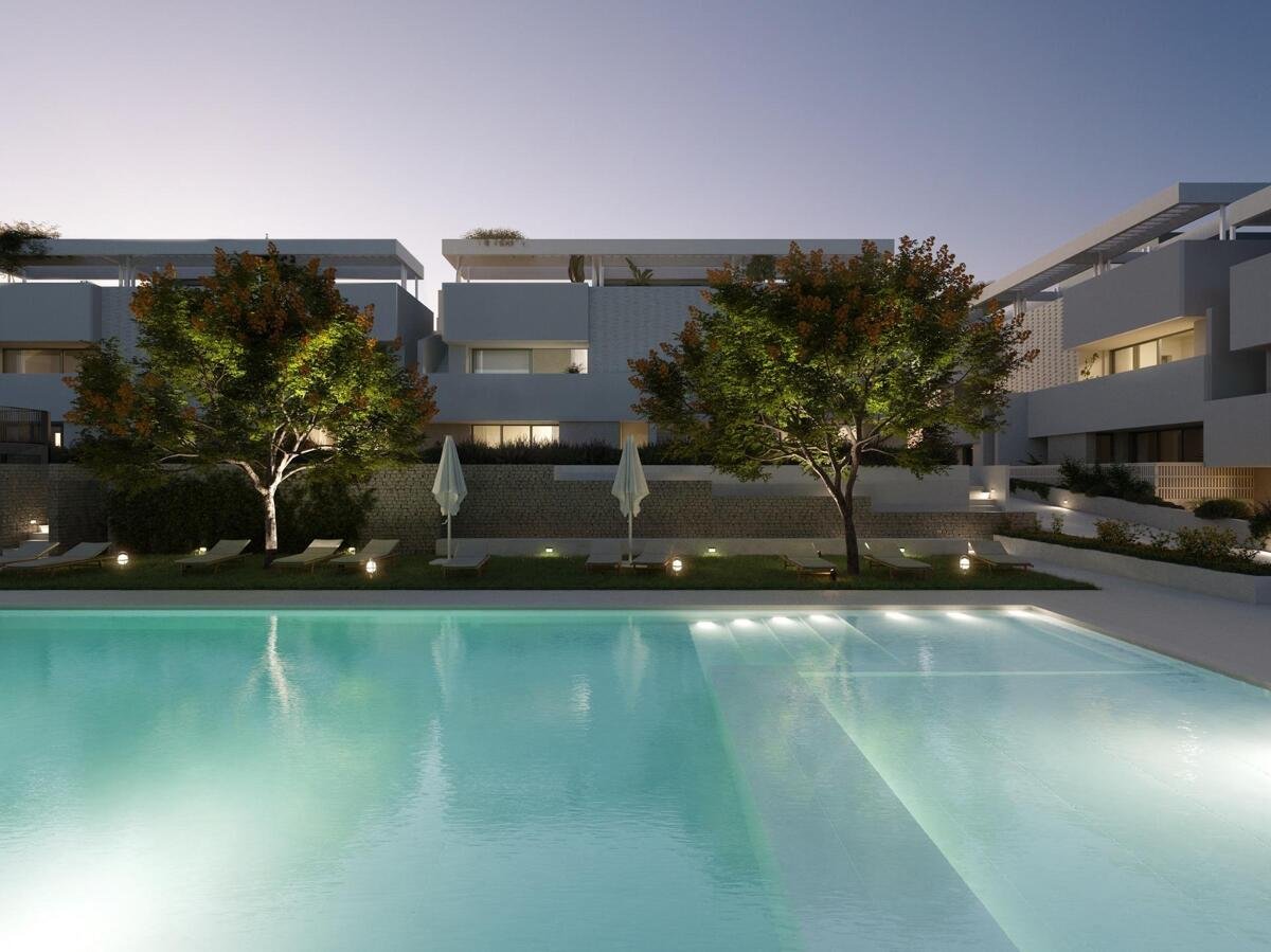 New build, 3 bedroom, 2 bathroom apartment in Vera Playa