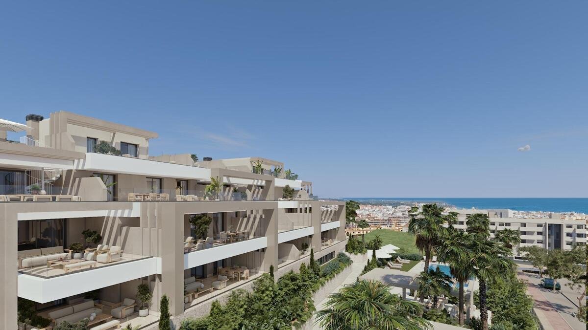 New build, 2 bedroom, 2 bathroom apartment in Estepona