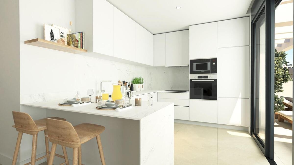 New build, 3 bedroom, 2 bathroom apartment in Mijas