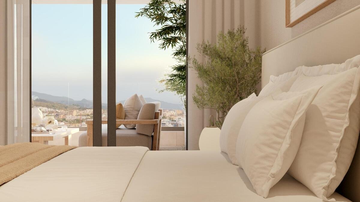 New build, 3 bedroom, 2 bathroom apartment in Estepona
