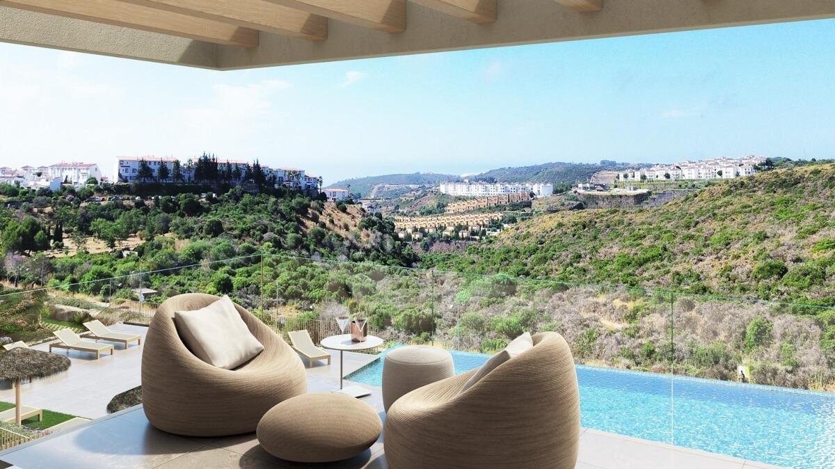 New build, 3 bedroom, 3 bathroom town house in Manilva