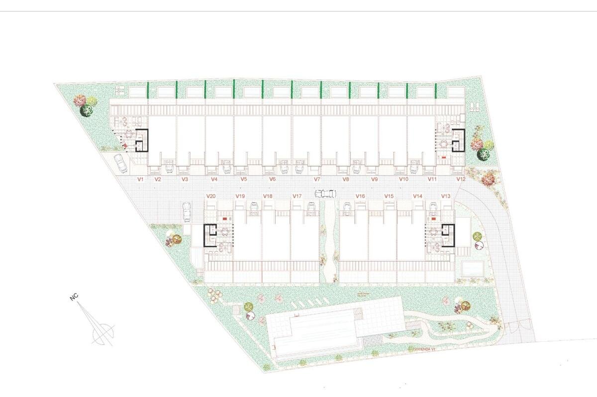 New build, 3 bedroom, 3 bathroom town house in Manilva
