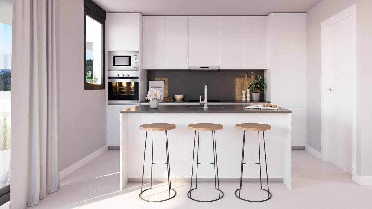 New build, 3 bedroom, 2 bathroom apartment in Casares