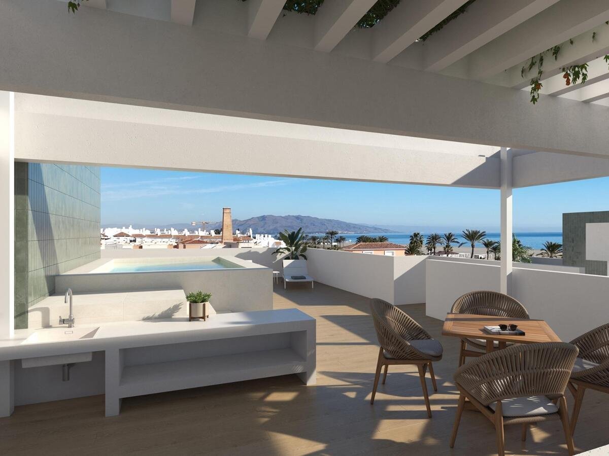 Playas de Vera: New build, 3 bedroom, 2 bathroom penthouse in Vera Playa Playas de Vera: New build, 3 bedroom, 2 bathroom penthouse in Vera Playa