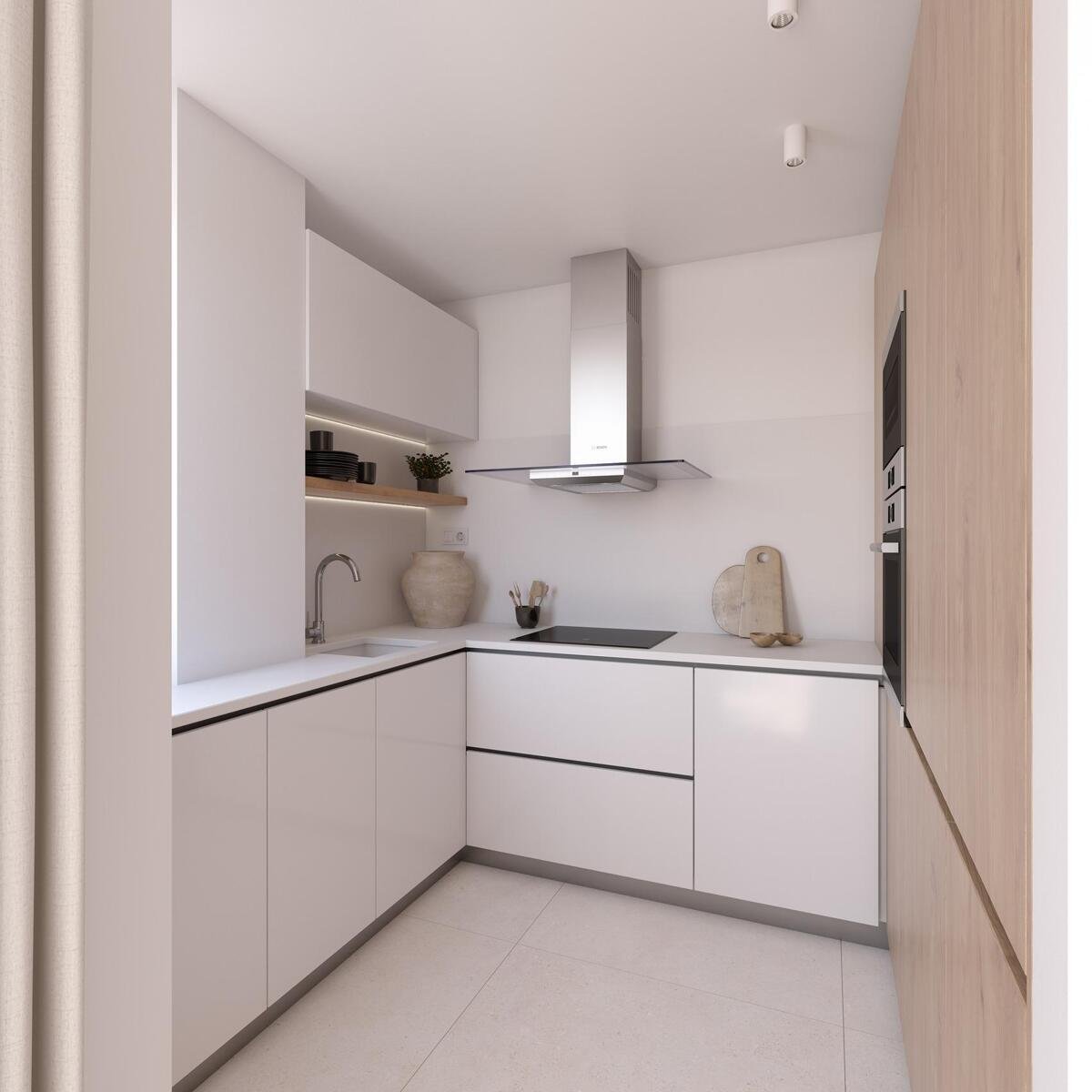 New build, 3 bedroom, 2 bathroom penthouse in Vera Playa