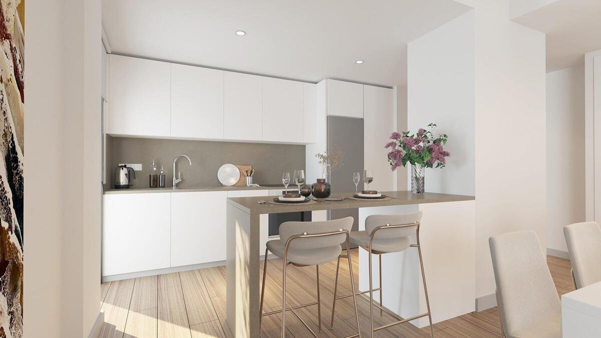 New build, 4 bedroom, 2 bathroom penthouse in Estepona