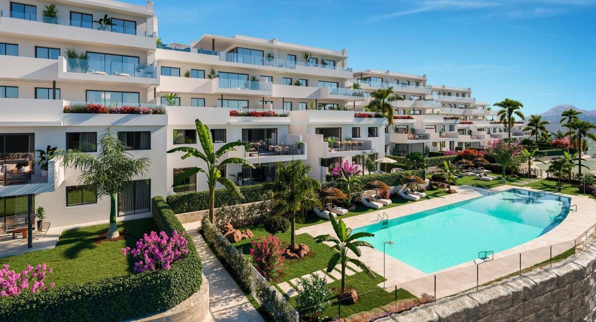 New build, 3 bedroom, 2 bathroom apartment in Casares