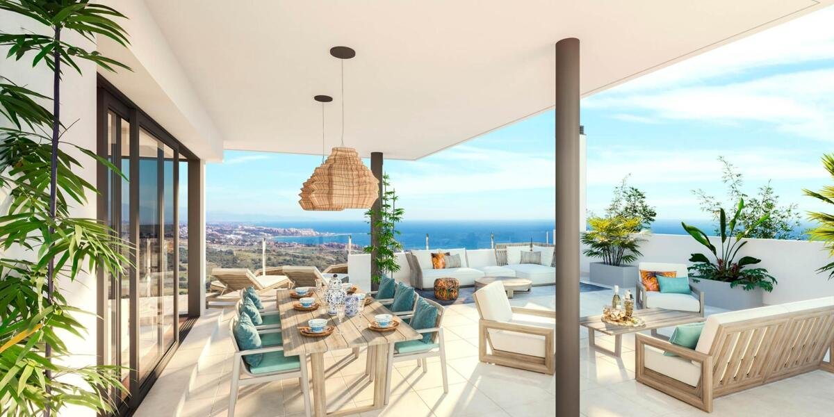 New build, 3 bedroom, 2 bathroom apartment in Casares