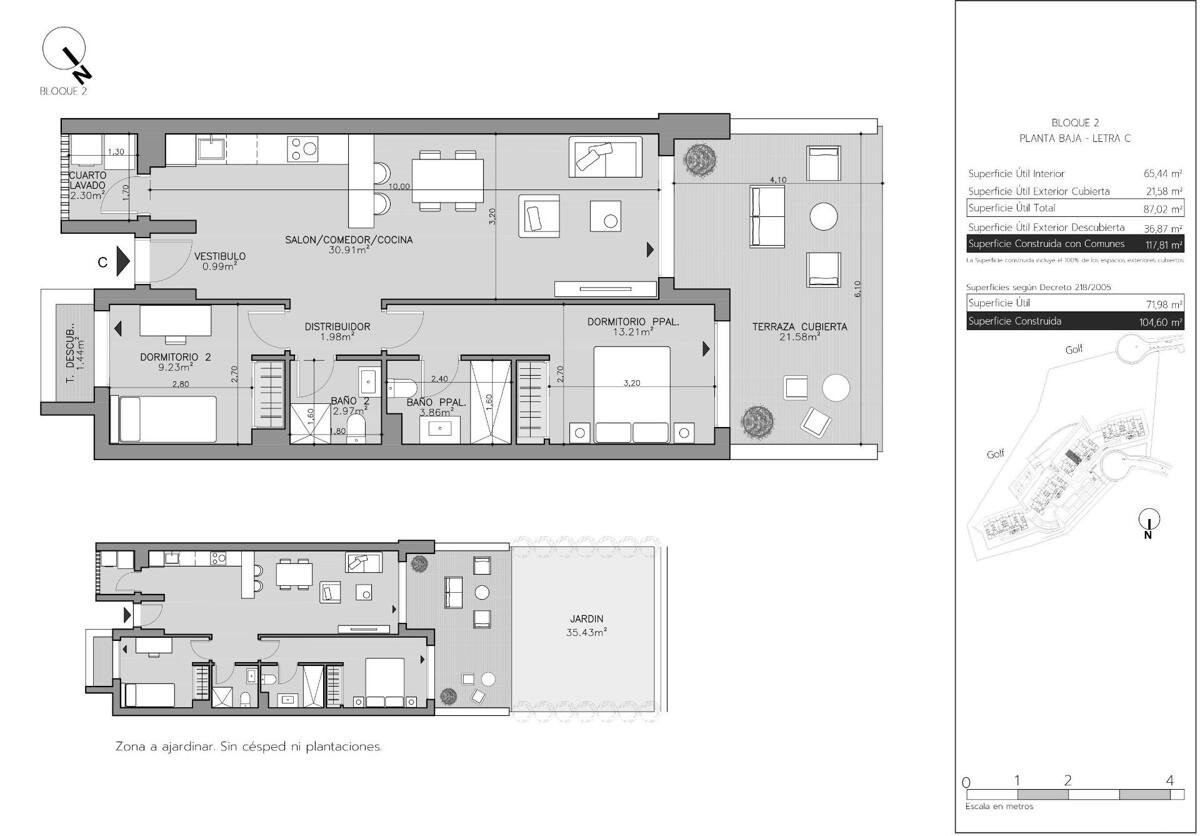 New build, 2 bedroom, 2 bathroom Apartment in San Roque