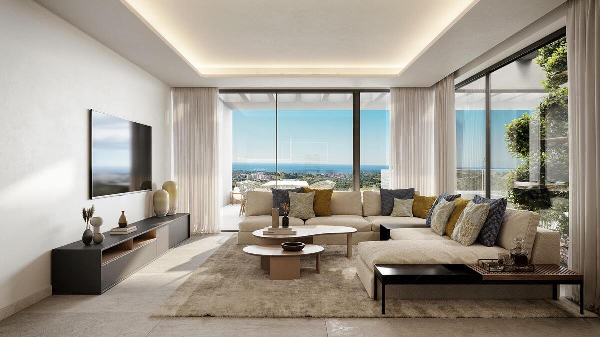 New build, 4 bedroom, 2 bathroom apartment in Casares