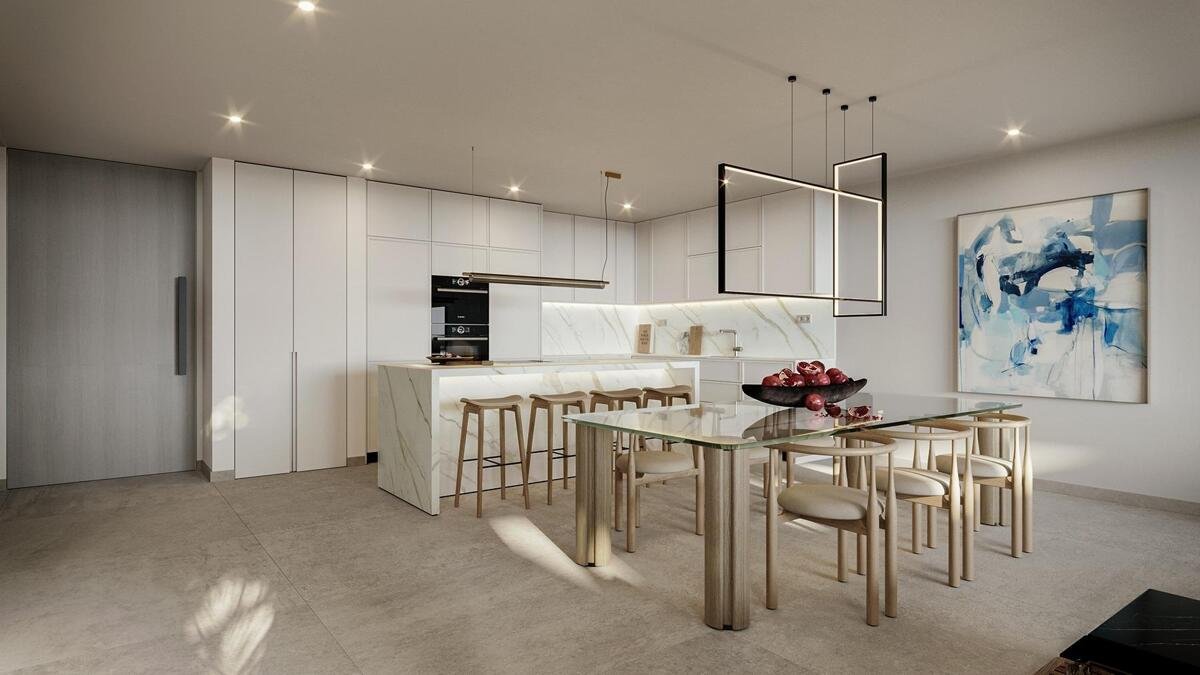 New build, 4 bedroom, 2 bathroom apartment in Casares