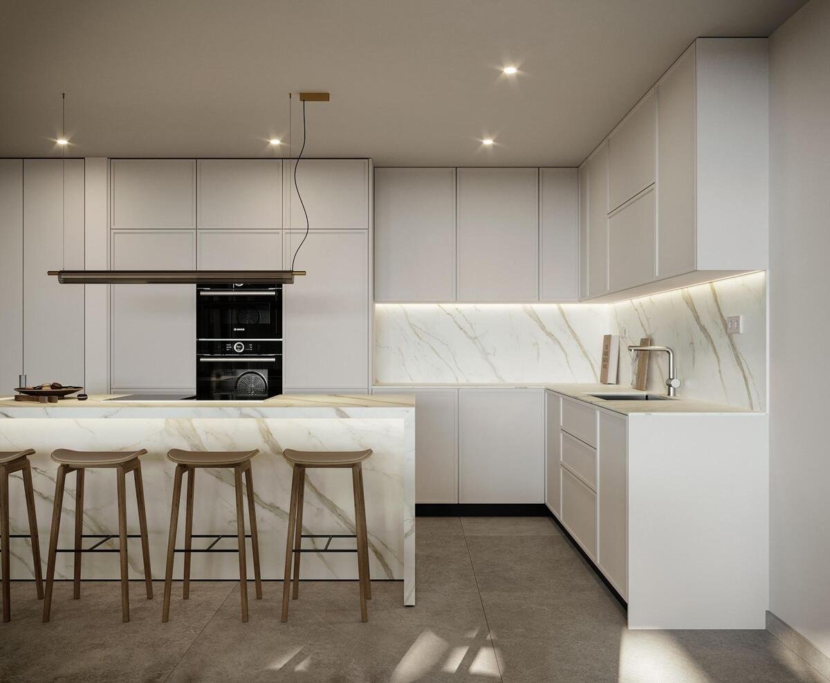 New build, 4 bedroom, 2 bathroom apartment in Casares