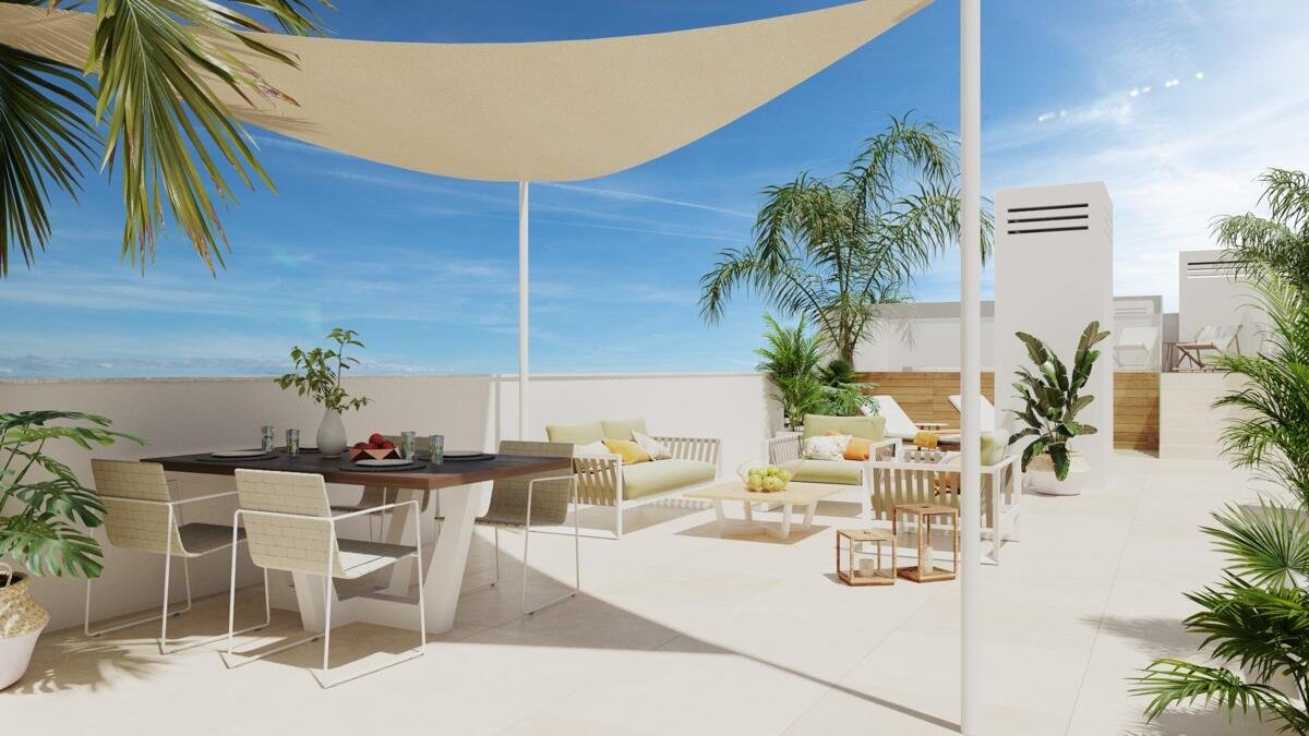 New build, 3 bedroom, 3 bathroom villa in San Juan de los Terreros