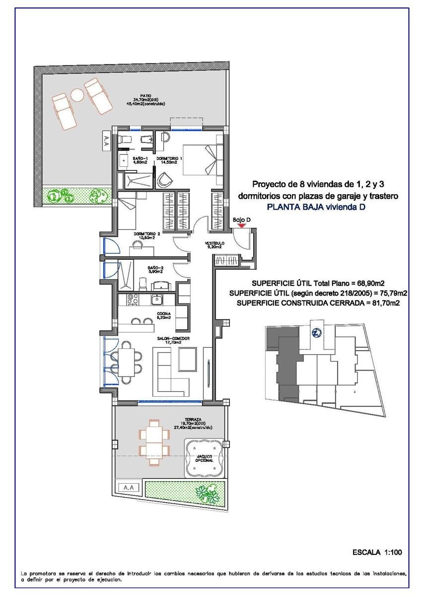 New build, 2 bedroom, 2 bathroom Apartment in Benalmádena