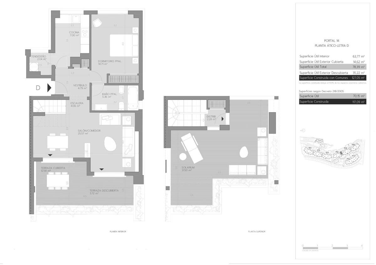 New build, 1 bedroom, 1 bathroom Penthouse in Estepona