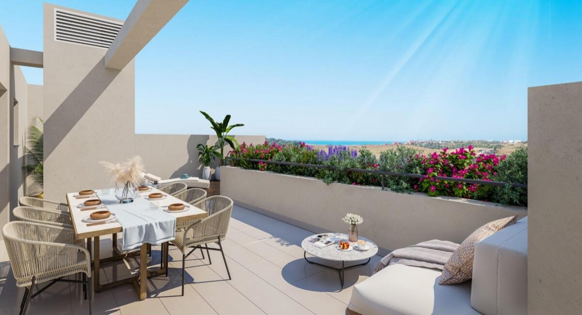 New build, 3 bedroom, 2 bathroom Apartment in Estepona