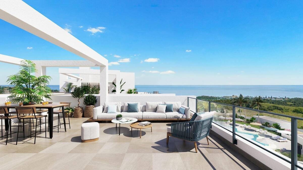New build, 2 bedroom, 2 bathroom Apartment in Estepona