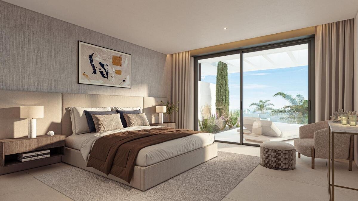 New build, 2 bedroom, 2 bathroom top floor bungalow in Marbella