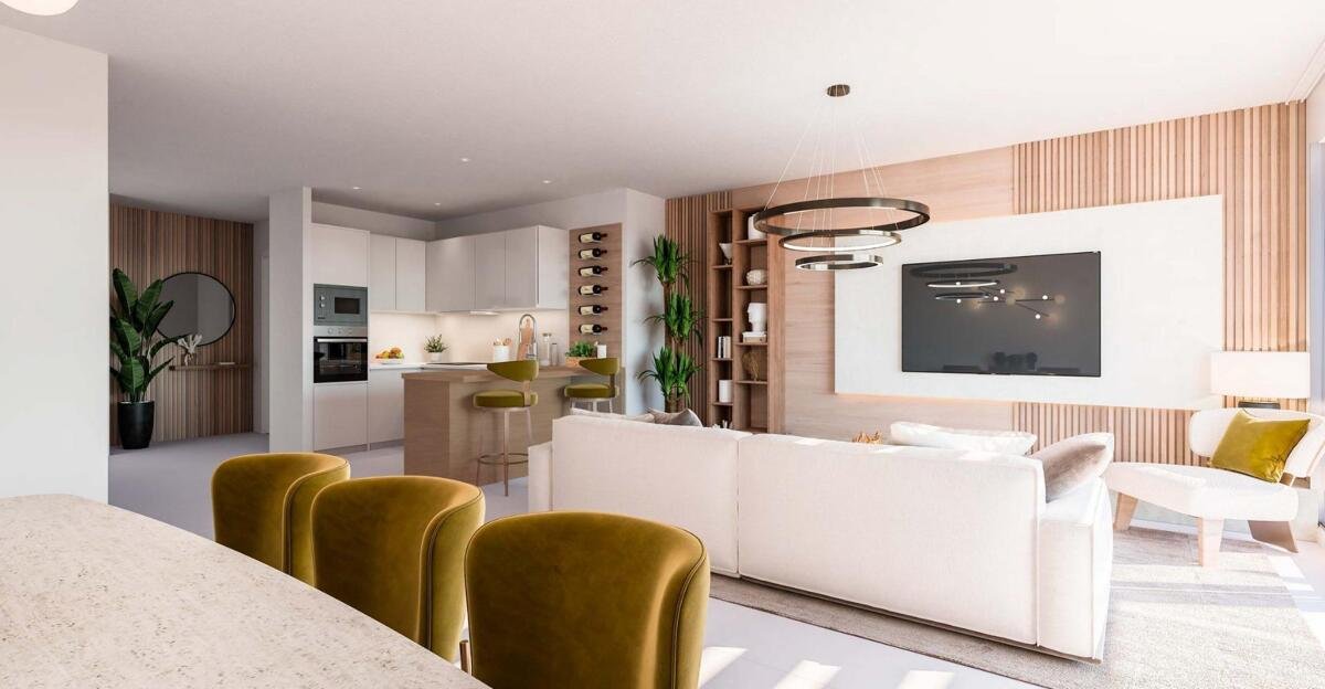 New build, 2 bedroom, 2 bathroom penthouse in Benalmádena