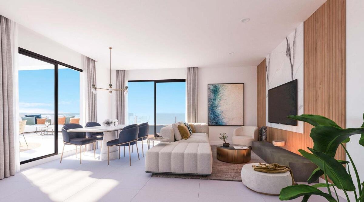 New build, 2 bedroom, 2 bathroom penthouse in Benalmádena