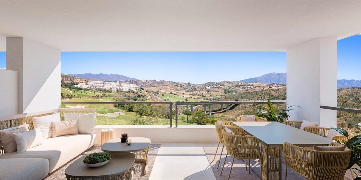 New build, 2 bedroom, 2 bathroom Apartment and Penthouse in Mijas