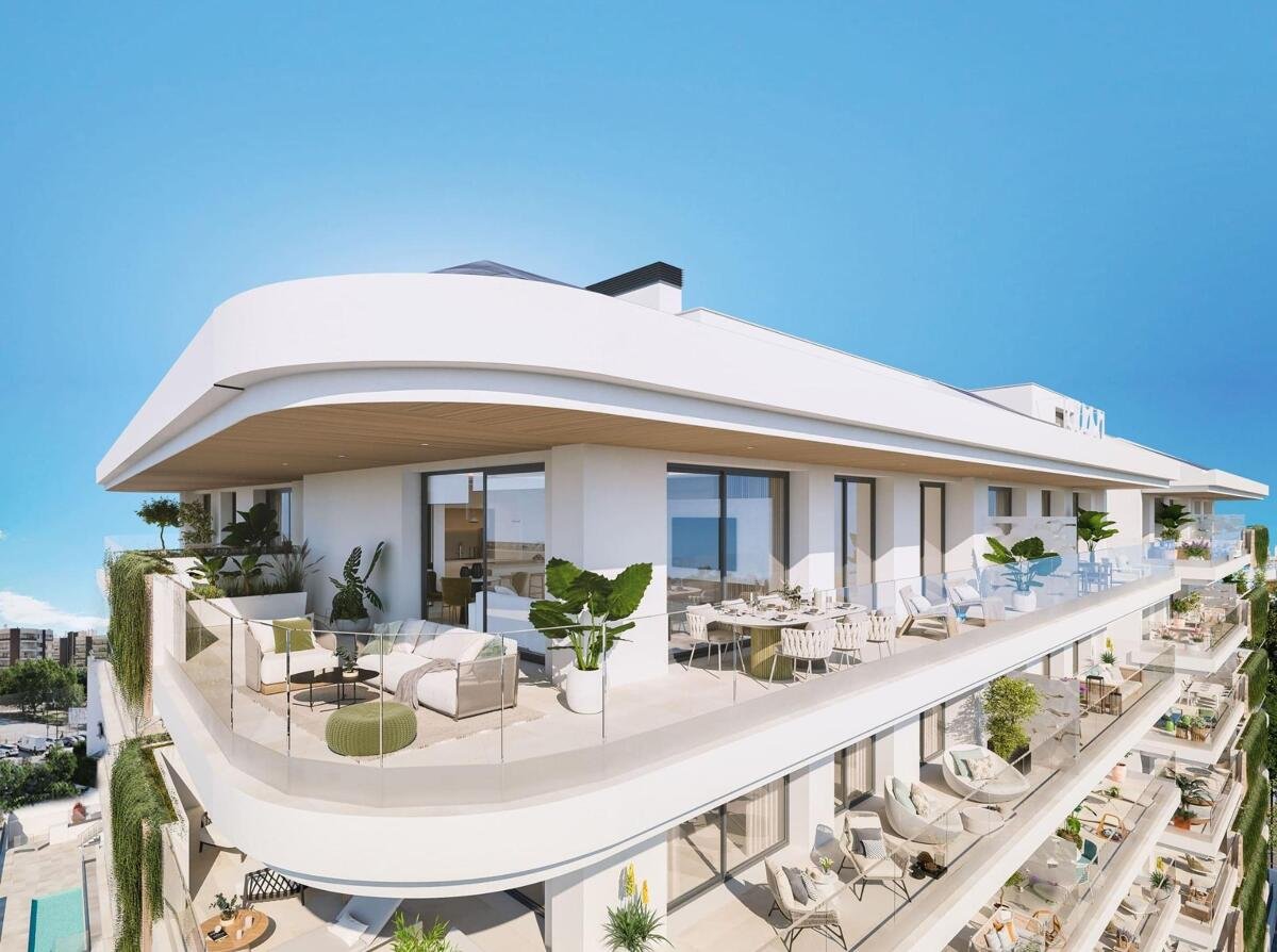 New build, 2 bedroom, 2 bathroom apartment in Fuengirola