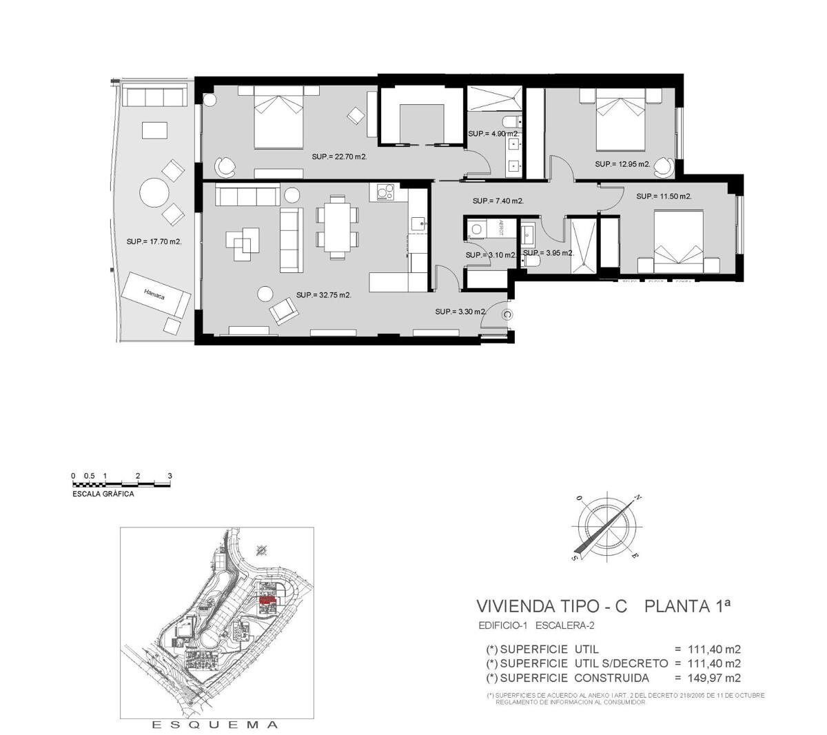 New build, 3 bedroom, 2 bathroom apartment in Mijas