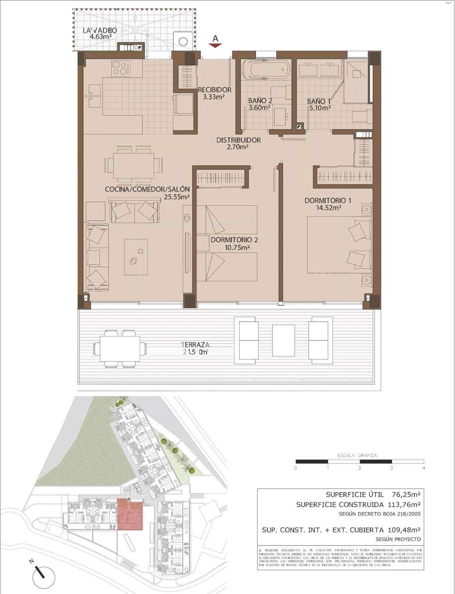 New build, 2 bedroom, 2 bathroom apartment in Fuengirola