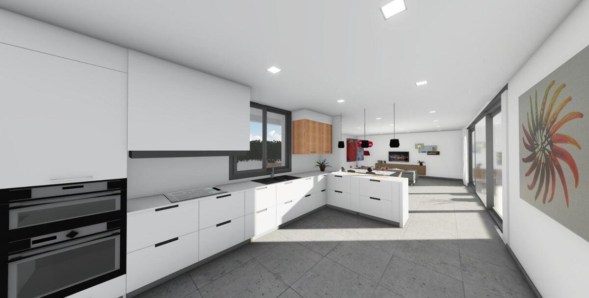 New build, 3 bedroom, 2 bathroom villa in San Juan De Los Terreros