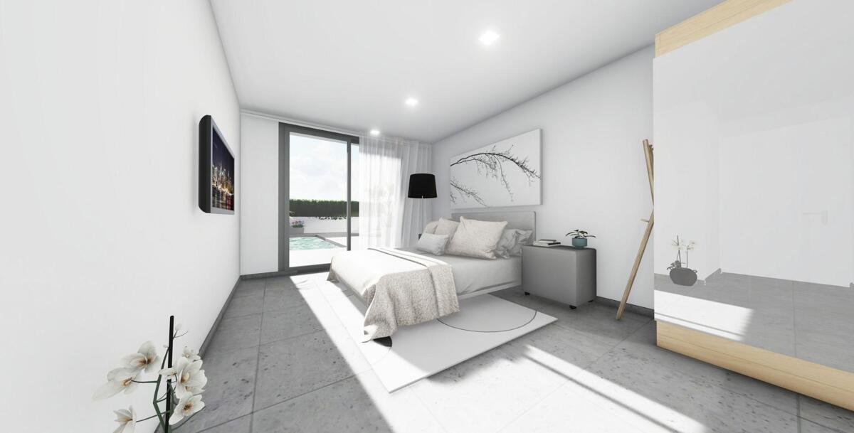 New build, 3 bedroom, 2 bathroom villa in San Juan De Los Terreros