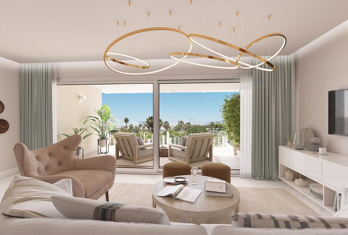 New build, 3 bedroom, 2 bathroom apartment in Marbella