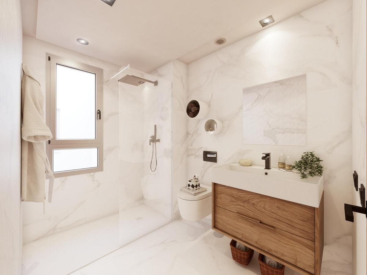 New build, 3 bedroom, 2 bathroom apartment in Marbella