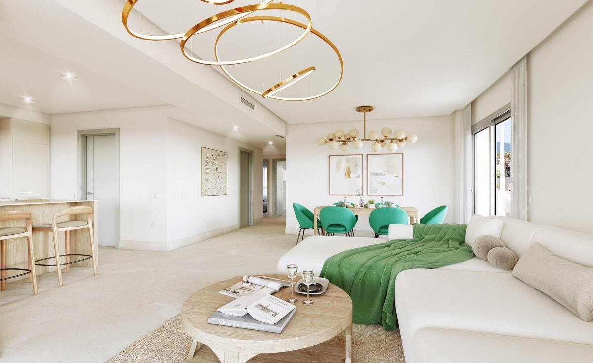 New build, 3 bedroom, 2 bathroom apartment in Benahavís