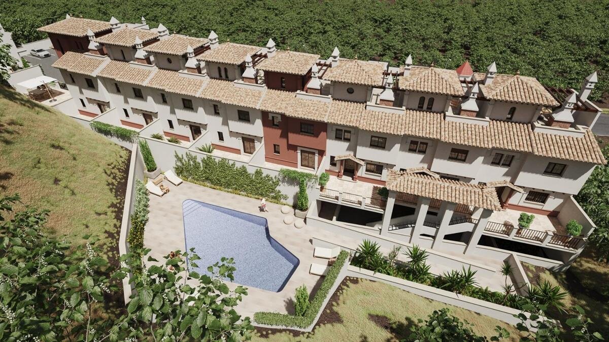 New build, 3 bedroom, 3 bathroom town house in Almuñécar