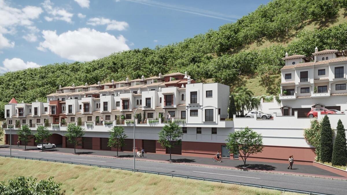 New build, 3 bedroom, 3 bathroom town house in Almuñécar