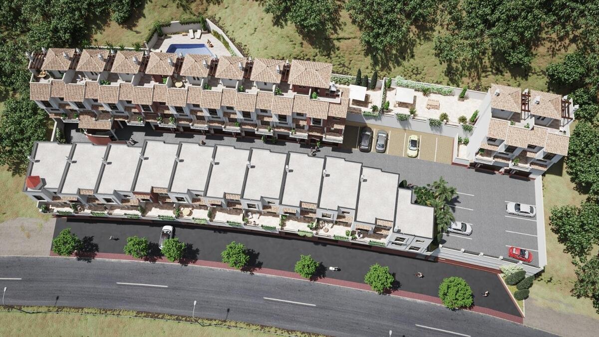 New build, 3 bedroom, 3 bathroom town house in Almuñécar