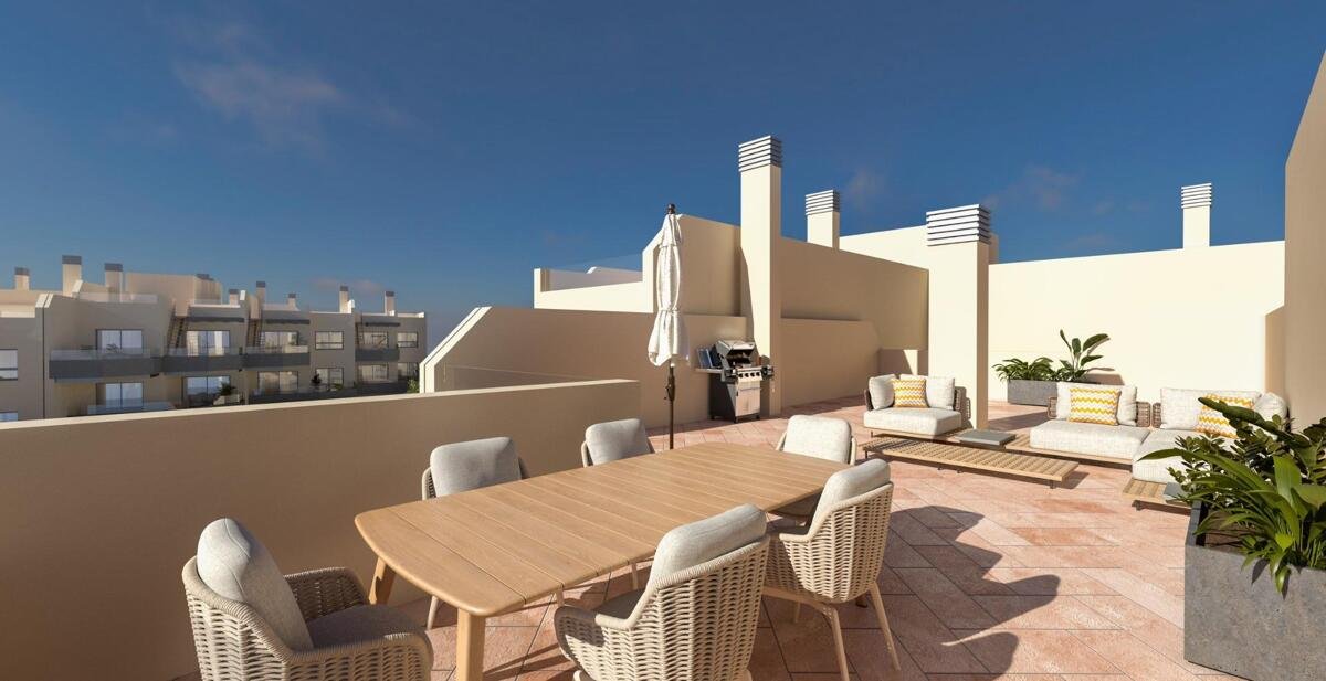 New build, 1 bedroom, 1 bathroom penthouse in Torrox