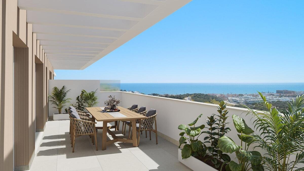 New build, 3 bedroom, 2 bathroom Apartment in Mijas