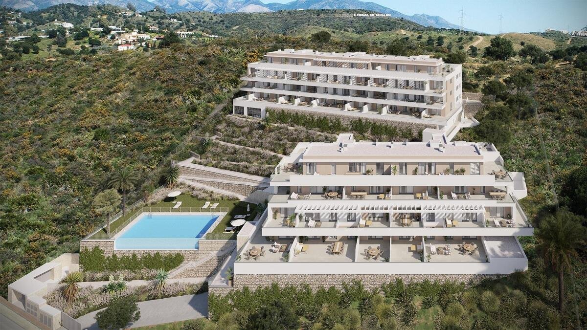 New build, 3 bedroom, 2 bathroom Apartment in Mijas