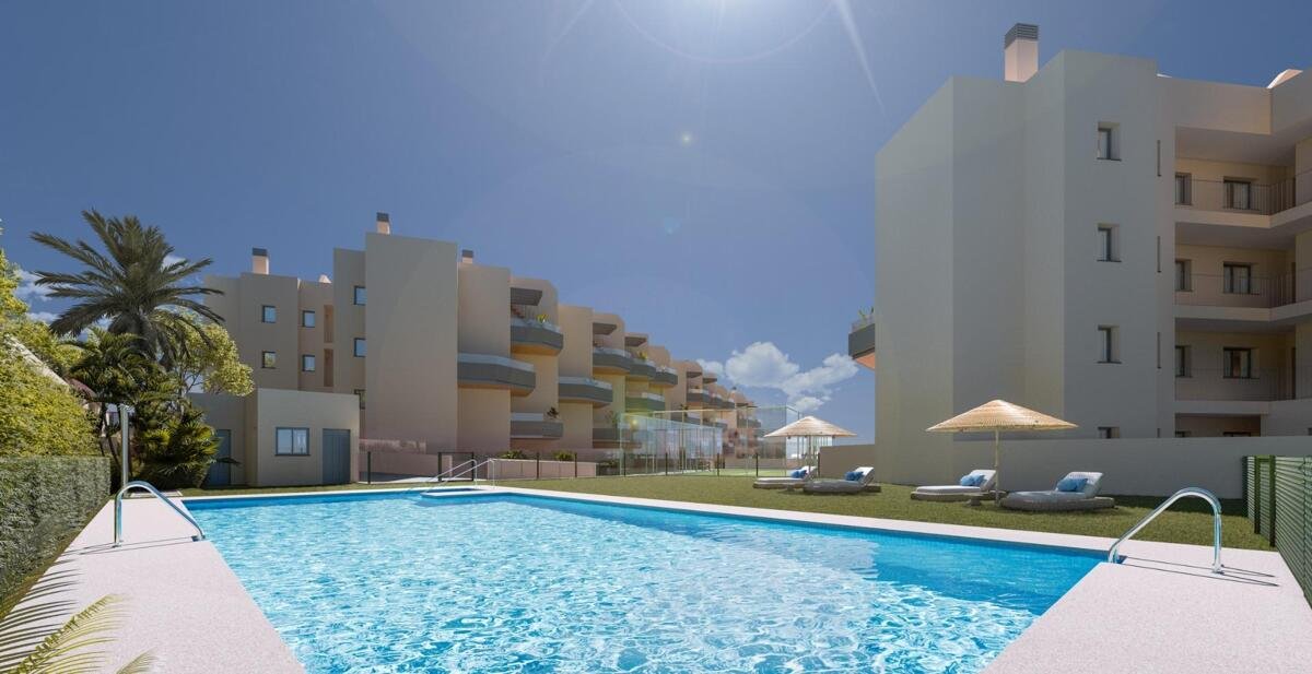 New build, 1 bedroom, 1 bathroom ground floor apartment in Torrox
