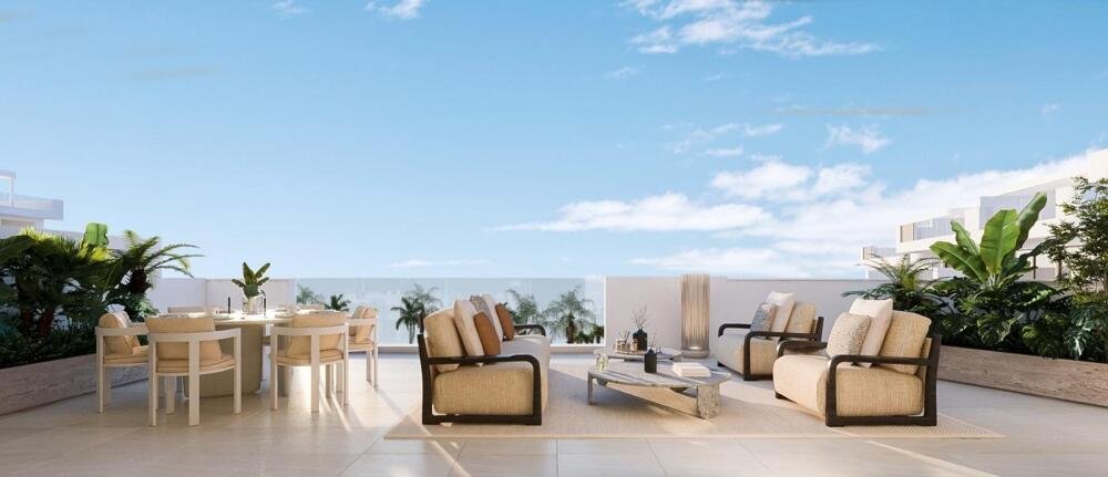 New build, 2 bedroom, 2 bathroom apartment in Estepona