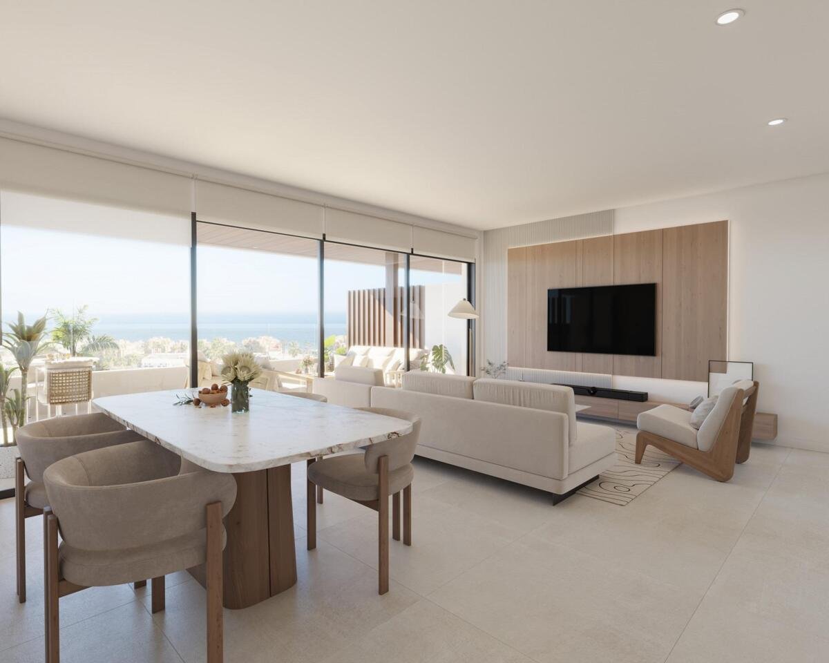 New build, 3 bedroom, 2 bathroom ground floor apartment in Manilva